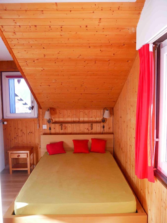 Romantic Chalet-Style Flat With Mountain View Torgon ภายนอก รูปภาพ