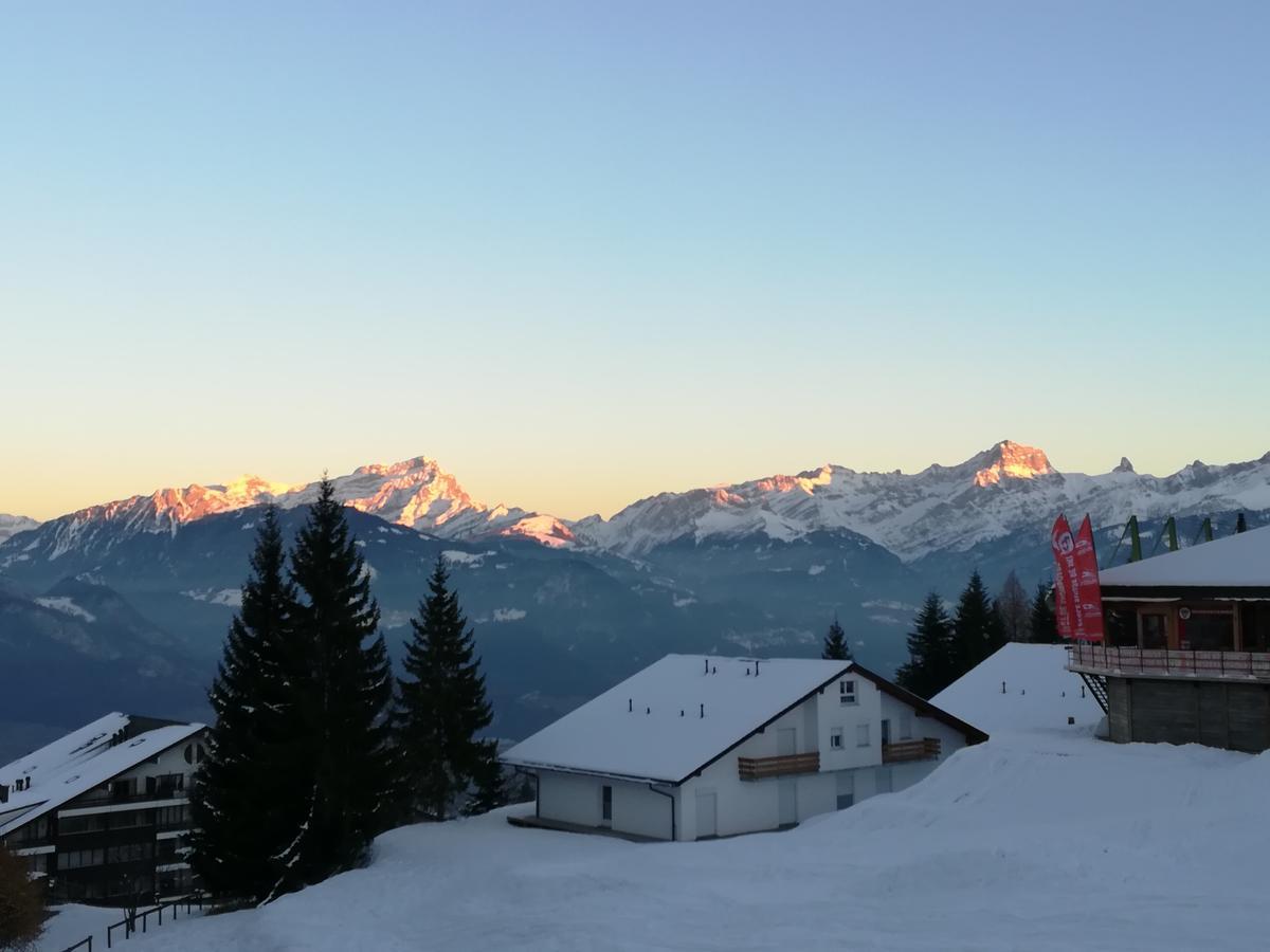 Romantic Chalet-Style Flat With Mountain View Torgon ภายนอก รูปภาพ