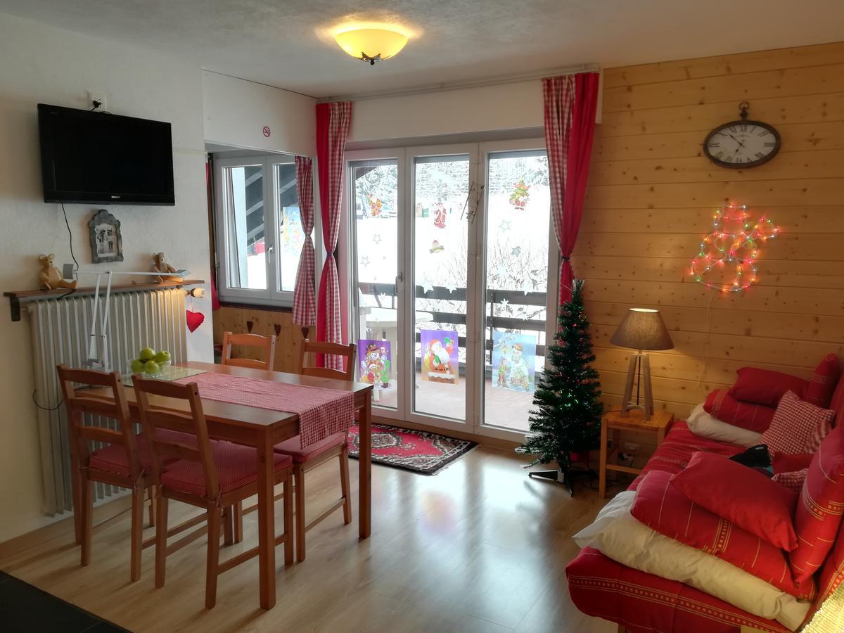 Romantic Chalet-Style Flat With Mountain View Torgon ภายนอก รูปภาพ