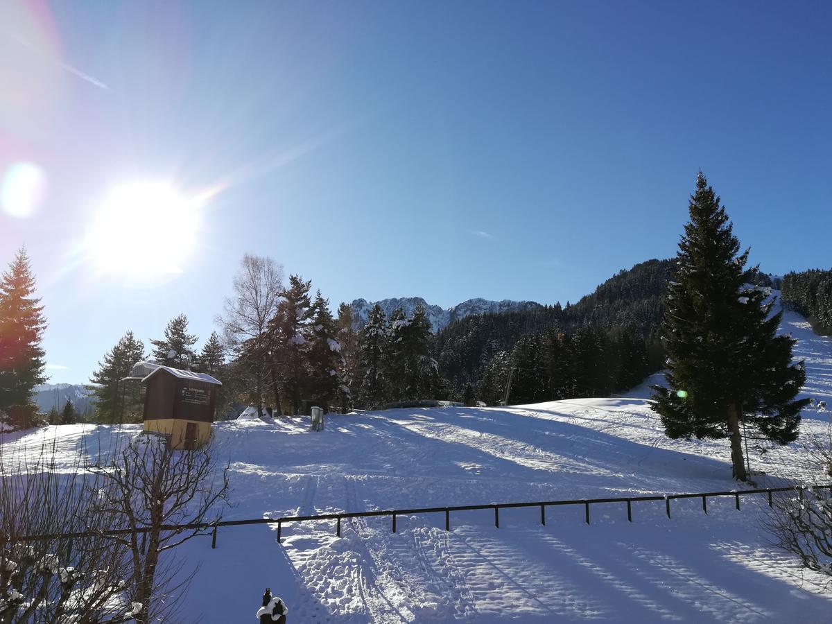 Romantic Chalet-Style Flat With Mountain View Torgon ภายนอก รูปภาพ